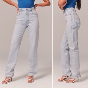 Abercrombie & Fitch Light Blue High Rise Jeans